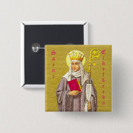 Bóton Quadrado 5.08cm Etheldreda (Audrey) (P 003)