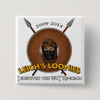 Bóton Quadrado 5.08cm Eu sobrevivi ao relido