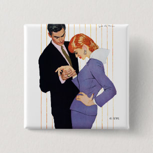 Bóton Quadrado 5.08cm Eu Te Amo, Mama Girl