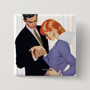 Bóton Quadrado 5.08cm Eu Te Amo, Mama Girl 2