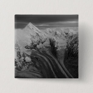 Bóton Quadrado 5.08cm EUA, Alasca, Parque Nacional Denali, Vista aérea 3