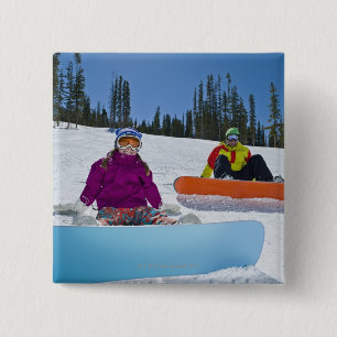 Bóton Quadrado 5.08cm EUA, Colorado, Telluride, Pai e Filha 3