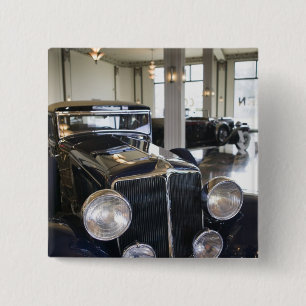 Bóton Quadrado 5.08cm EUA, Indiana, Auburn: Auburn, Cord, Duesenberg 6