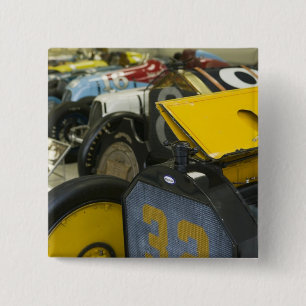 Bóton Quadrado 5.08cm EUA, Indiana, Indianapolis: Indianapolis Motor 5
