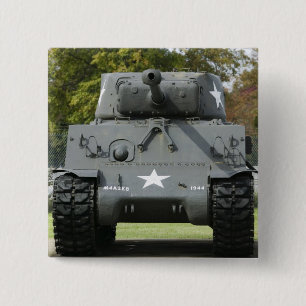 Bóton Quadrado 5.08cm EUA, Kentucky, Fort Knox: Museu Patton de