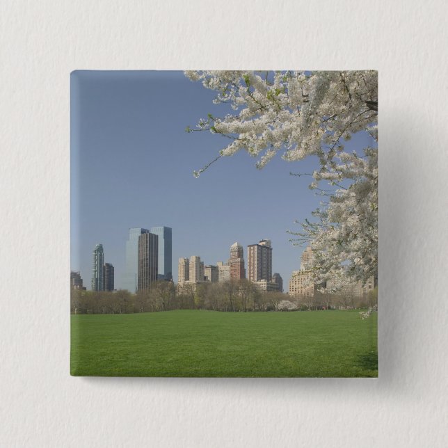 Bóton Quadrado 5.08cm EUA, Nova York, Nova Iorque, Manhattan: 19 (Frente)