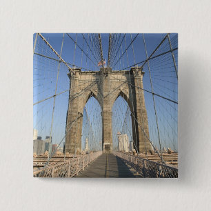 Bóton Quadrado 5.08cm EUA, Nova York, Nova York, Brooklyn: 3
