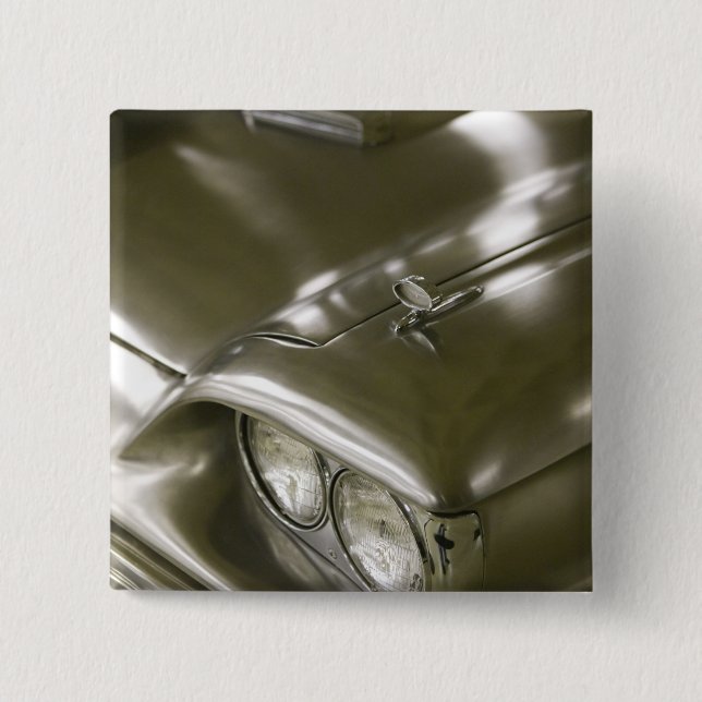 Bóton Quadrado 5.08cm EUA, Ohio, Cleveland: Reserva ocidental histórica (Frente)