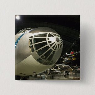 Bóton Quadrado 5.08cm EUA, Ohio, Dayton: Museu da força aérea de E.U. 