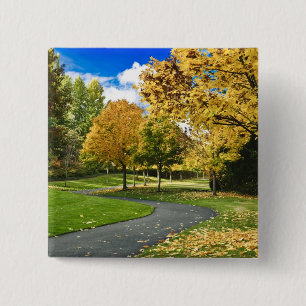 Bóton Quadrado 5.08cm EUA, Washington