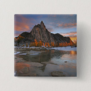 Bóton Quadrado 5.08cm EUA, Washington, Montanhas Cascade. Prusik