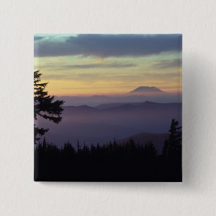 Bóton Quadrado 5.08cm EUA, Washington. Ruas montadas.