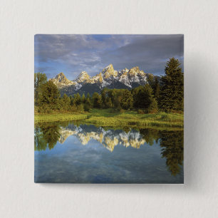 Bóton Quadrado 5.08cm EUA, Wyoming, Parque Nacional Grand Teton. Grand 2