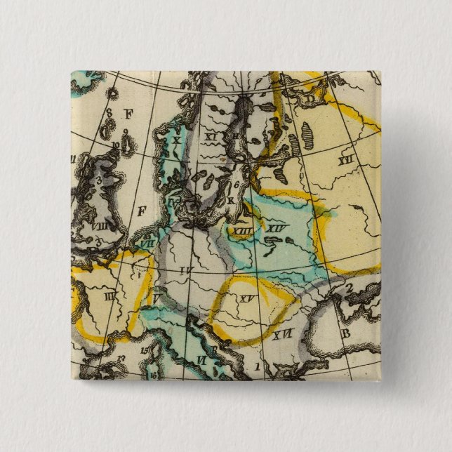 Bóton Quadrado 5.08cm Europa 51 (Frente)