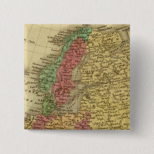 Bóton Quadrado 5.08cm Europa 8