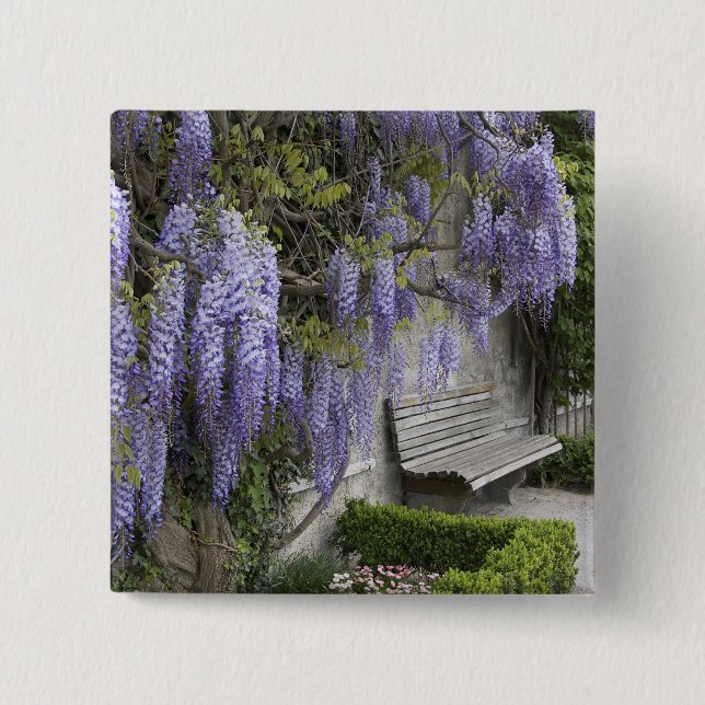 Bóton Quadrado 5.08cm Europa, Áustria, Salzburg Stadt, Salzburgo, (Frente)