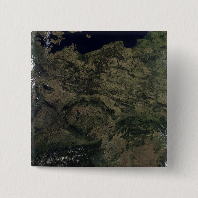 Bóton Quadrado 5.08cm Europa Central (Frente)