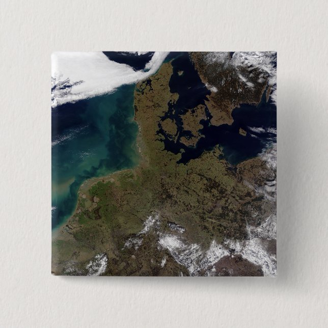 Bóton Quadrado 5.08cm Europa do Noroeste (Frente)