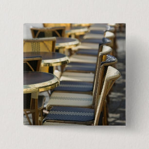 Bóton Quadrado 5.08cm Europa, França, Paris, Beaubourg: Mesas de Café /
