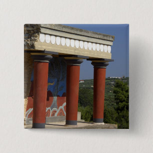 Bóton Quadrado 5.08cm Europa, Grécia, Creta (também conhecido por Kriti)