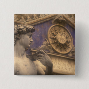 Bóton Quadrado 5.08cm Europa, Itália, Toscana, Florença, Piazza della