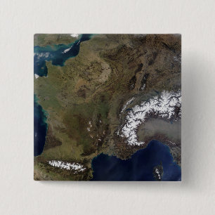 Bóton Quadrado 5.08cm Europa Ocidental