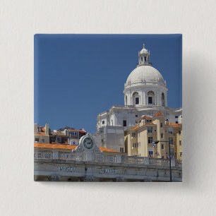 Bóton Quadrado 5.08cm Europa, Portugal, Lisboa (Lisboa). Militar