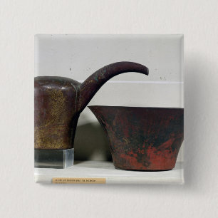 Bóton Quadrado 5.08cm Ewer e bacia (cobre)