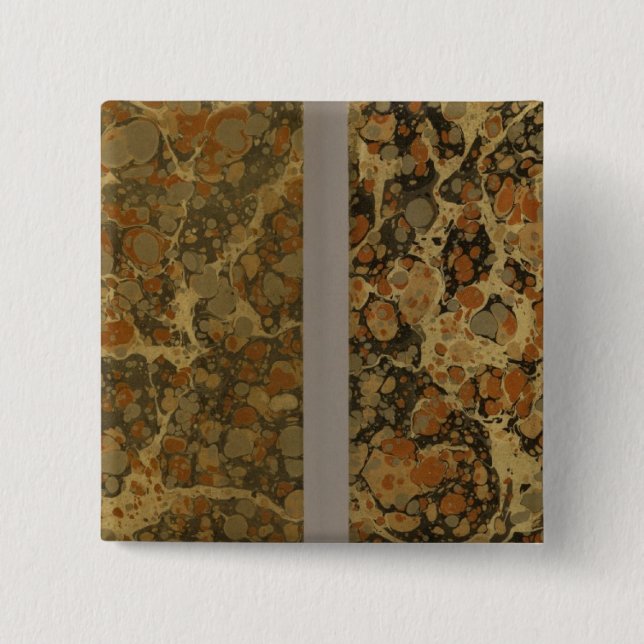 Bóton Quadrado 5.08cm Exercícios Geográficos (Frente)