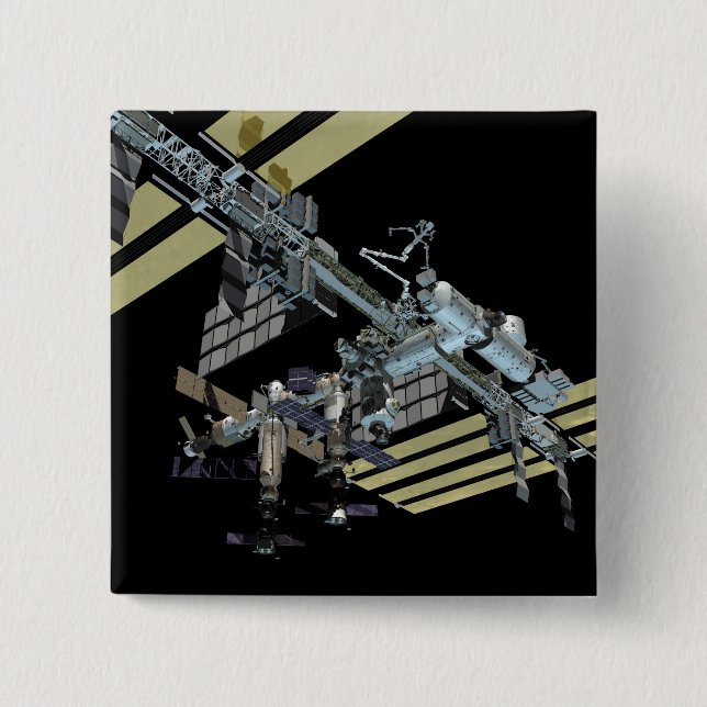 Bóton Quadrado 5.08cm Exibição gerada pelo computador 12 (Frente)