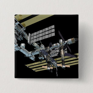 Bóton Quadrado 5.08cm Exibição gerada pelo computador 15