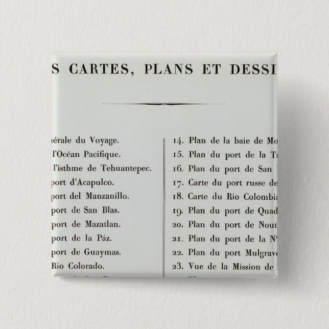 Bóton Quadrado 5.08cm Exploração de Oregon (Frente)