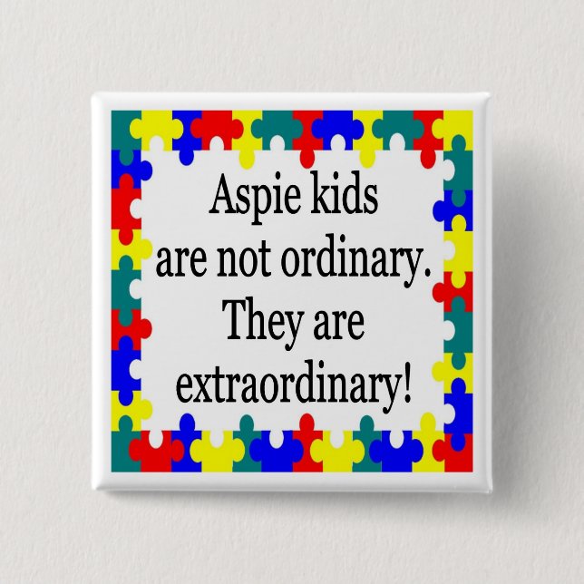 Bóton Quadrado 5.08cm Extraordinário (Frente)