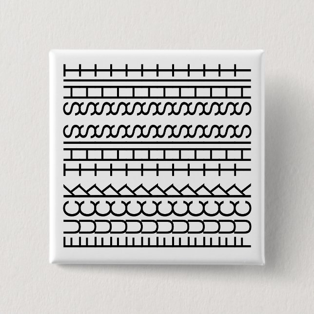 Bóton Quadrado 5.08cm F**k This Shit-Hidden Message 144BW Funny Novelty (Frente)