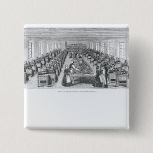 Bóton Quadrado 5.08cm Fábrica de calçados