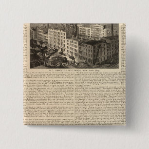 Bóton Quadrado 5.08cm Fabricação, Armazém