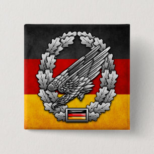 Bóton Quadrado 5.08cm Fallschirmjägertruppe Barettabzeichen
