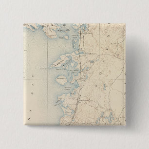 Bóton Quadrado 5.08cm Falmouth, Massachusetts