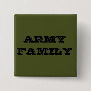 Bóton Quadrado 5.08cm Família Button Army