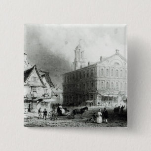 Bóton Quadrado 5.08cm Faneuiel Salão, Boston