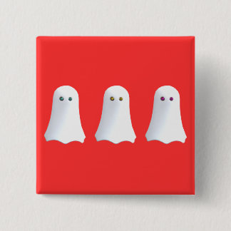 Bóton Quadrado 5.08cm fantasma