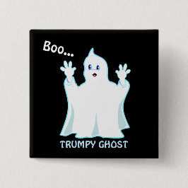 Bóton Quadrado 5.08cm Fantasma Trumpy Fofo