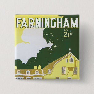 Bóton Quadrado 5.08cm Farningham