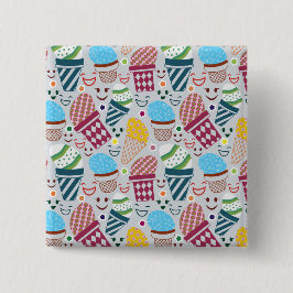 Bóton Quadrado 5.08cm Felz pascoa