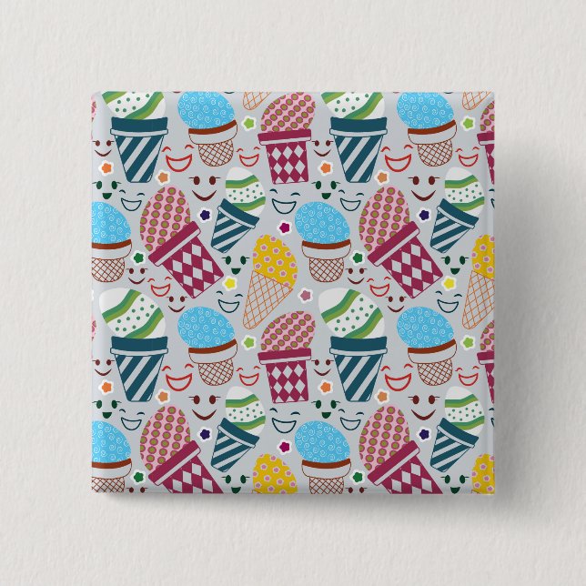 Bóton Quadrado 5.08cm Felz pascoa (Frente)