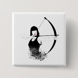 Bóton Quadrado 5.08cm Female Archer