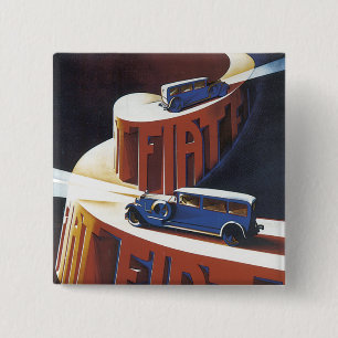 Bóton Quadrado 5.08cm Fiat