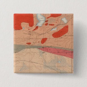 Bóton Quadrado 5.08cm Ficha de Geologia Detalhada XXIX