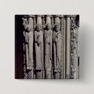 Bóton Quadrado 5.08cm Figura desconhecida, rei Solomon