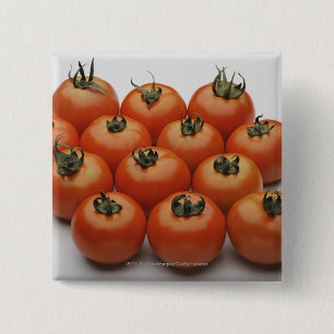 Bóton Quadrado 5.08cm Fim-acima dos tomates